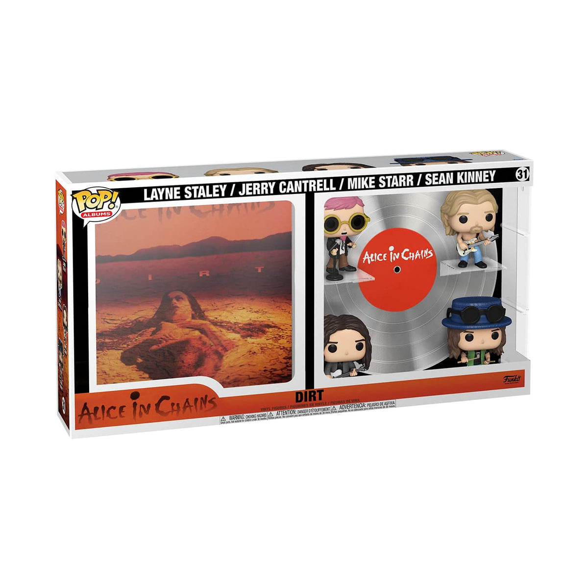 Funko POP! Albums Deluxe: Alice in Chains - Jerry Cantrell - Dirt