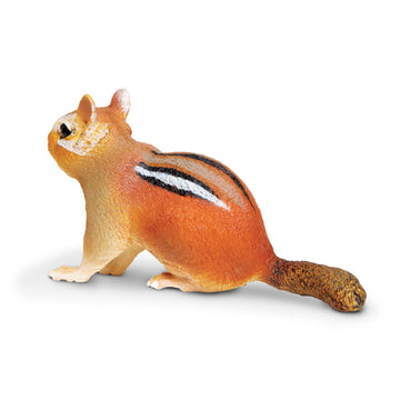Safari Ltd. Eastern Chipmunk Figurine - Detailed 7" Plastic Model Figure - Fun Educational Play Toy for Boys, Girls & Kids Ages 3+
