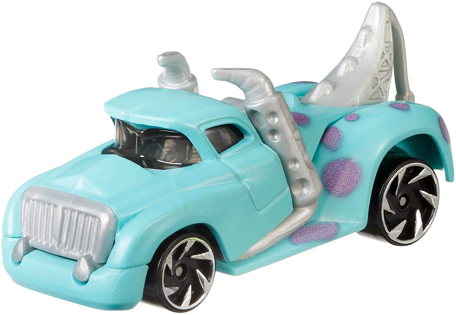 Sulley Monsters Inc Hot Wheels Disney Character Cars Diecast Car 1:64 Scale