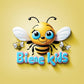Bee Positive Bilingual Flashcards for Kids - English-Portuguese Educational Cards with Motivational Messages | Cards for Preschool, Speech Therapy