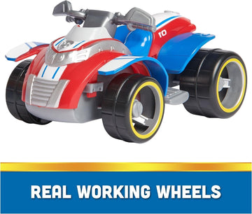 Paw Patrol, Ryder’s Rescue ATV, Toy Vehicle with Collectible Action Figure, Sustainably Minded Kids’ Toys for Boys & Girls Aged 3 and Up