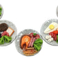 Realistic Dollhouse Mini Food Set - 5 pcs Tiny Steak & Fried Egg, Miniature Food Toys for Dollhouse Kitchen, Doll Accessories & Collectibles Scale