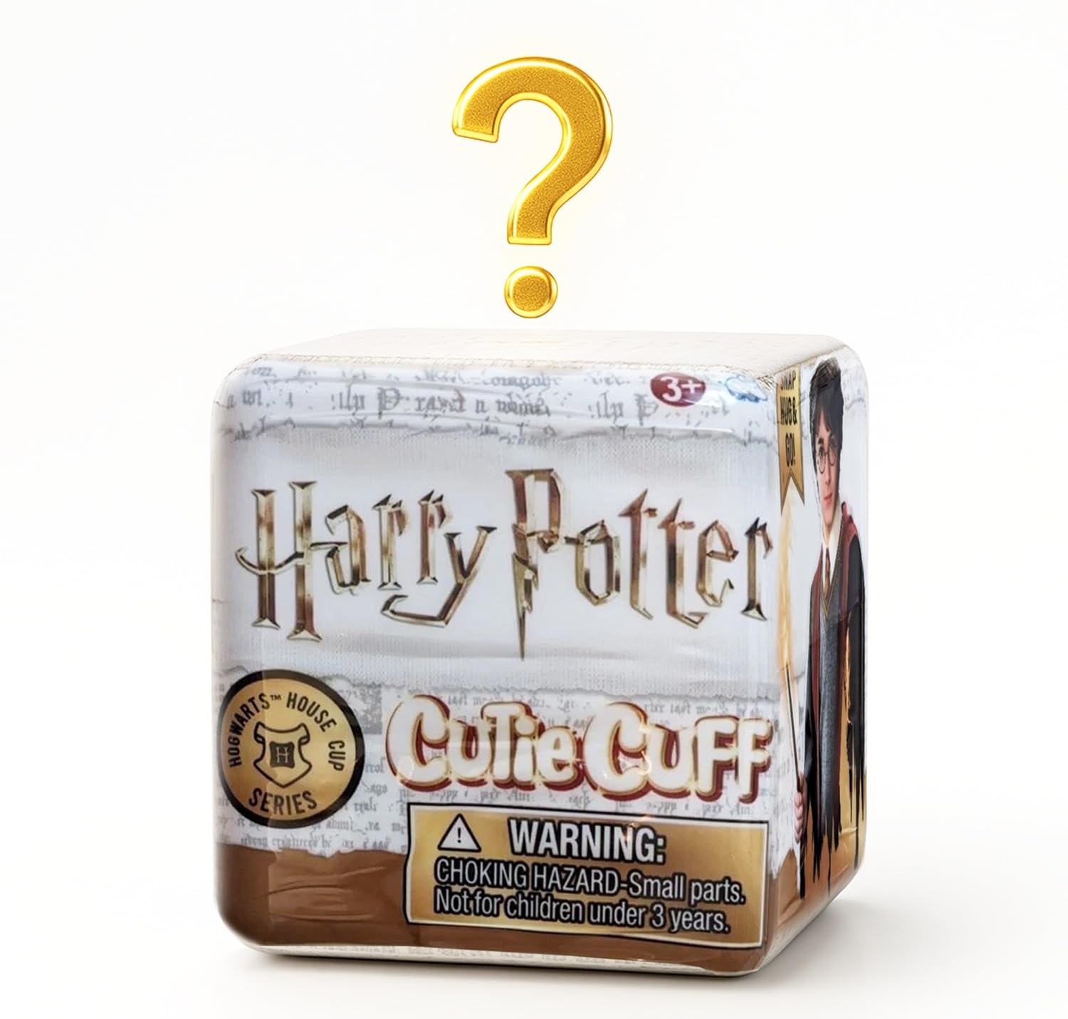 Harry Potter Cutie Cuff - Mystery Plush Slap Band Bracelet House Cup Series