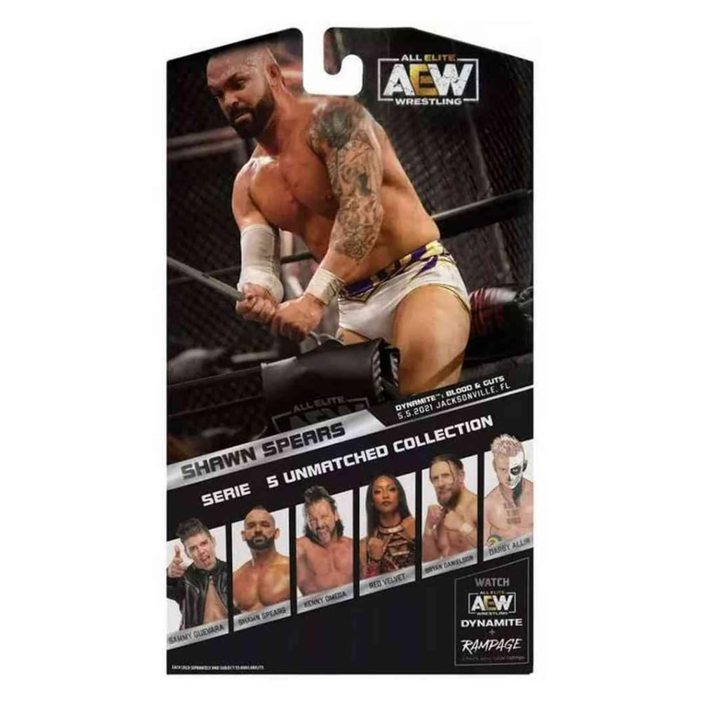 AEW Shawn Spears Unmatched Collection Series 5 Action Figure