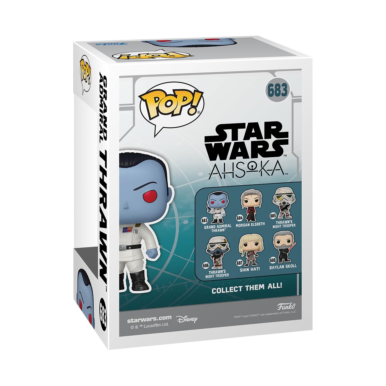 Funko POP! Vinyl: Star Wars Ahsoka - POP!1 - Collectable Vinyl Figure - Gift Idea - Official Merchandise - for Kids & Adults - TV Fans - Model Figure