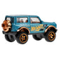 Hot Wheels Collectible Die-Cast Vehicle - '21 Ford Bronco Sport Utility Car - Teal and Gold - HDH54-3/6