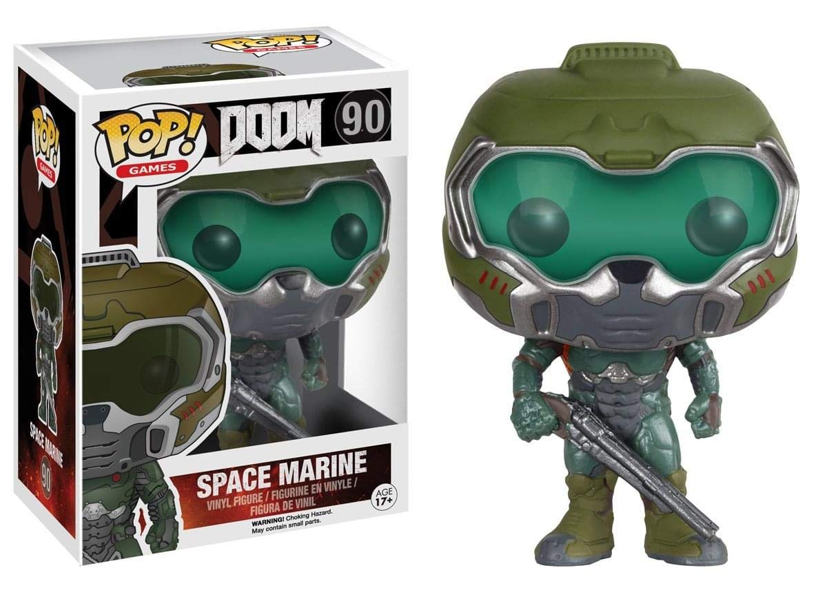Funko POP Games: Doom - Space Marine Action Figure