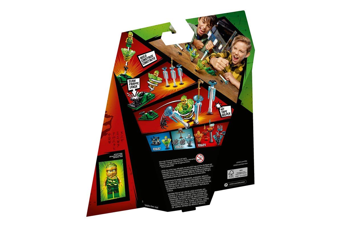 LEGO NINJAGO Spinjitzu Slam Lloyd 70681 Building Kit (70 Pieces)