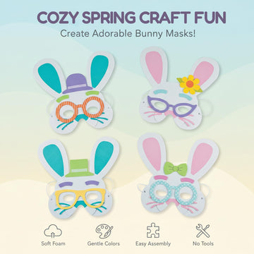 Easter Bunny Mask Ck-12 - Crafts for Kids and Fun Home Activities