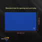BCW Spectrum Playmat - Blue (24" x 14") | Stitched Edges for Durability | Ideal for TCG, Tabletop Gaming & Magic: The Gathering