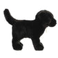 Aurora Miyoni 9.5" Black Labrador Realistic Stuffed Animal