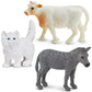 Safari Ltd. Good Luck Minis Ranch Fun Pack - 8 Mini Figurines or Ranch Animals - Educational Toy Figures for Kids Ages 5+