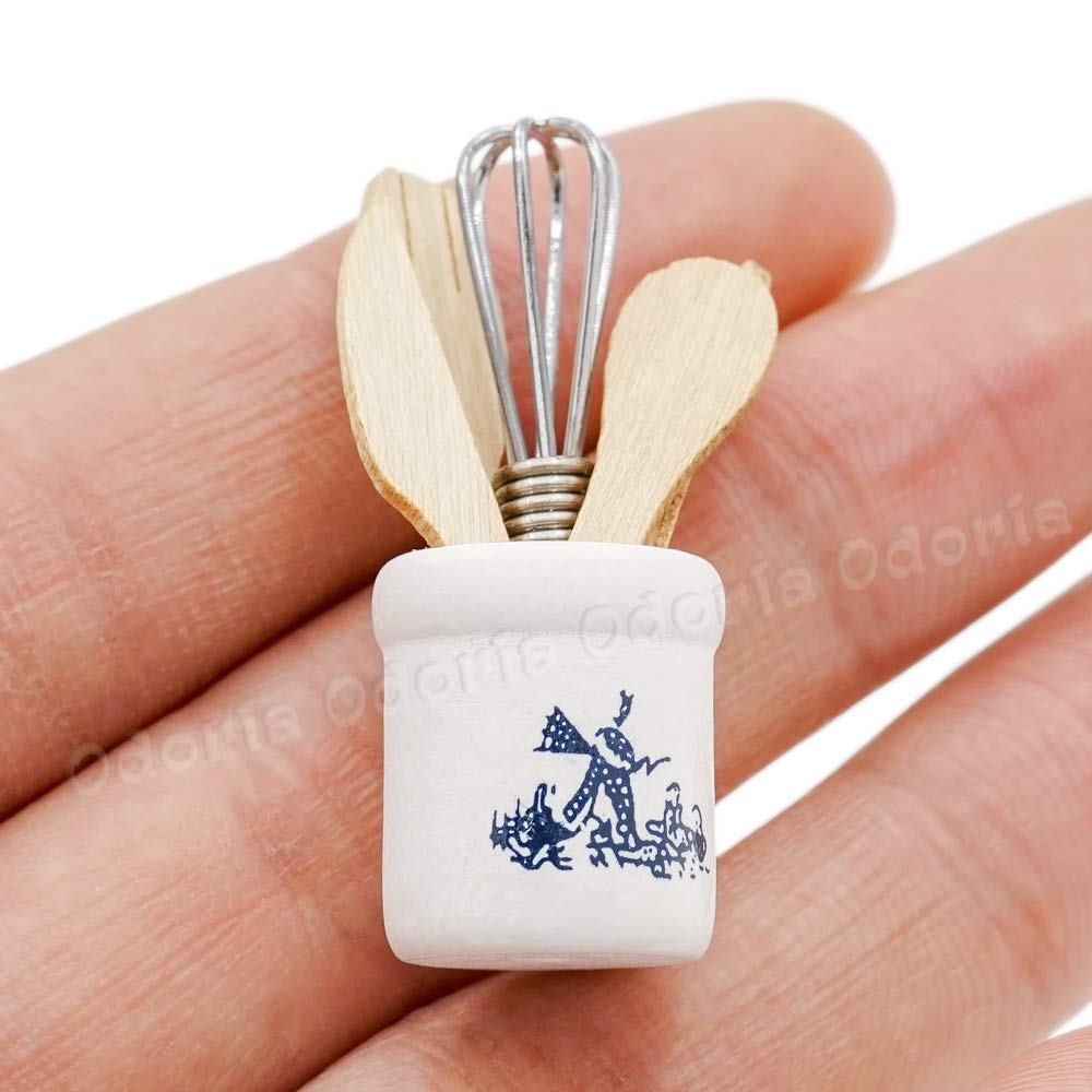 Odoria 1/12 Miniature Kitchen Utensils Dollhouse Decoration Accessories