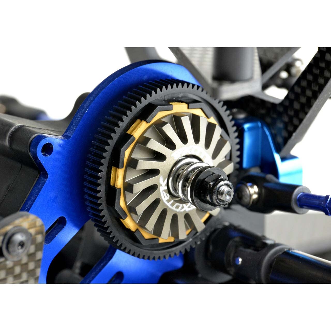 EXOTEK RACING LLC Mk3 Turbine RC Slipper Covers with 3 Pads: Team Associated DR10, TLR 22, ETK2015, Red