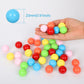 Laviesto Game Replacement Balls,0.91Inch(23mm) Acrylic Solid Color Marbles Balls for Chinese Checkers,Aggravation Game,Marble Games,Board Game DIY