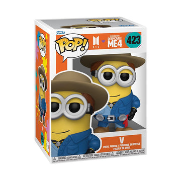 Funko POP! Rocks: Minions X BTS - V - BTS + Minions - Collectable Vinyl Figure - Gift Idea - Official Merchandise - for Kids & Adults - Movies, Music