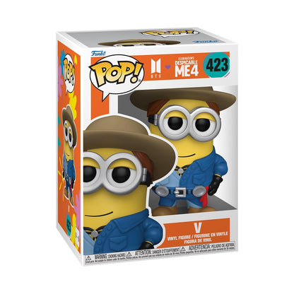 Funko POP! Rocks: Minions X BTS - V - BTS + Minions - Collectable Vinyl Figure - Gift Idea - Official Merchandise - for Kids & Adults - Movies, Music