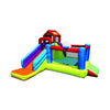 BANZAI Climb N Bounce Clubhouse (Outdoor Backyard Summer Spring Inflatable Jumping Bouncing House Castle)