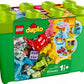 LEGO DUPLO Classic Deluxe Brick Box Building Blocks - Learning & Educational Toys for Toddlers, Preschool, Ages 1.5+ Years - Gift for Birthdays
