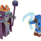 Minecraft Dungeons 3.25" 2-Pk, Arch Illager & Redstone Golem Battle Figures, Great for Playing, Trading, and Collecting, Action and Battle Toy