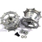 Mato King Tiger Metal Tracks Sprockets Driving Wheels idlers Set for Heng Long 3888-1 3888A-1 1 16 RC Kingtiger Tank Bearings