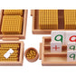 Kghios Montessori Golden Beads Materials Decimal System Bank Game Montessori Math Toys Mathematics Teaching Aids Materials Baby Preschool Education