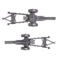 BMC Classic Marx US Military HOWITZERS Silver-Gray 3pc Plastic Army Men Field Artillery
