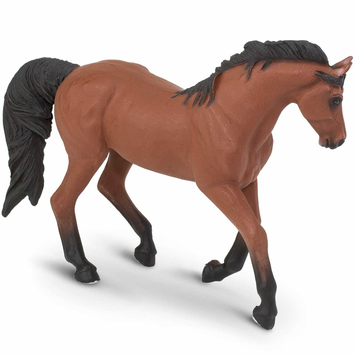 Safari Ltd. Morgan Mare Figurine - Lifelike 6" Horse Figure - Educational Toy for Boys, Girls, and Kids Ages 3+