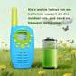 HUNICOM Kids Walkie Talkies with 3KM Range, 99 Privacy Codes, VOX Hands-Free, Built-in Flashlight & 10 Call Tones - Ideal for Outdoor Adventures