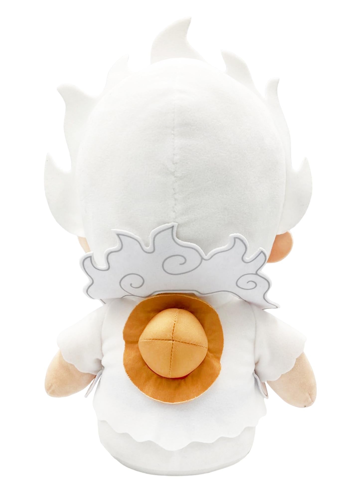 Great Eastern Entertainment One Piece - Monkey D. Luffy Gear 5 Grin Sitting Pose Plush 12" H