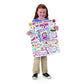 Fun Express Color Your Own All About Mom Poster, 30 Piece Class Pack, Crafts for Mother's Day