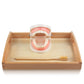 MEROCO Montessori Practical Life Teeth Model and Cards Teeth Brushing Toys