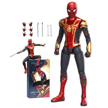 ZD Toys 1/10 Scale 7 inch No Way Home Spider-Man Integrated Suit Collector Action Figure
