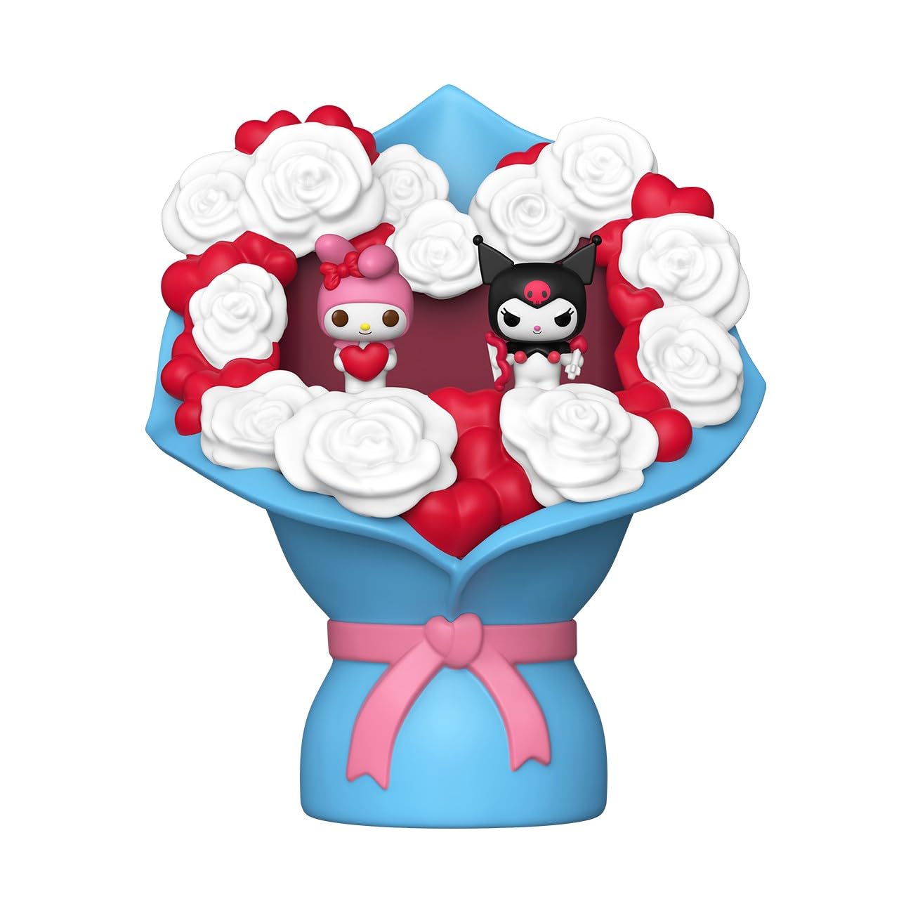 Funko Bitty Pop! Bouquet: Sanrio - My Melody and Kuromi - 0.9 Inch (2.2 Cm) Collectable - Gift Idea - Party Bags - Stocking Stuffers