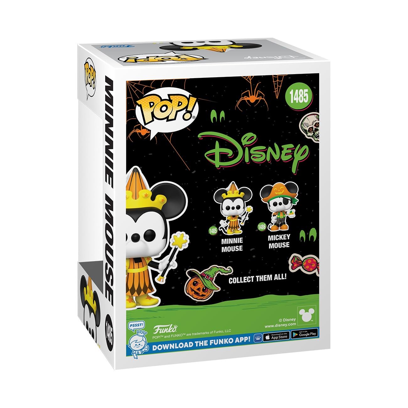 Funko POP! Disney: Halloween - Minnie Mouse - Disney Standard Characters - Collectable Vinyl Figure - Gift Idea - Official Merchandise - for Kids &