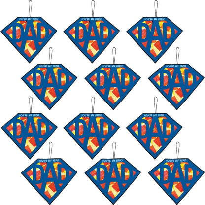 Tissue Acetate Super Dad Sign Craft Kit - 12 - Crafts for Kids and Fun Home Activities
