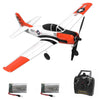 Volantexrc RC Airplane 2.4Ghz 4 Channel Remote Control,with Aileron T28 Trojan Parkflyer RC Aircraft Plane,Ready to Fly with Xpilot Stabilization