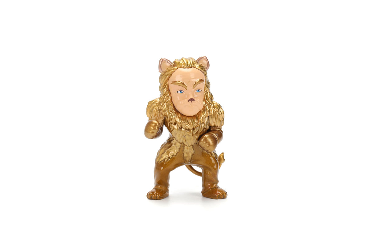 Jada The Wizard of Oz 2.5" MetalFigs Die-Cast Figure Set - Dorothy, Scarecrow, Tin Man & Cowardly Lion Collectible Nano Metal Figures 4-Pack Toys