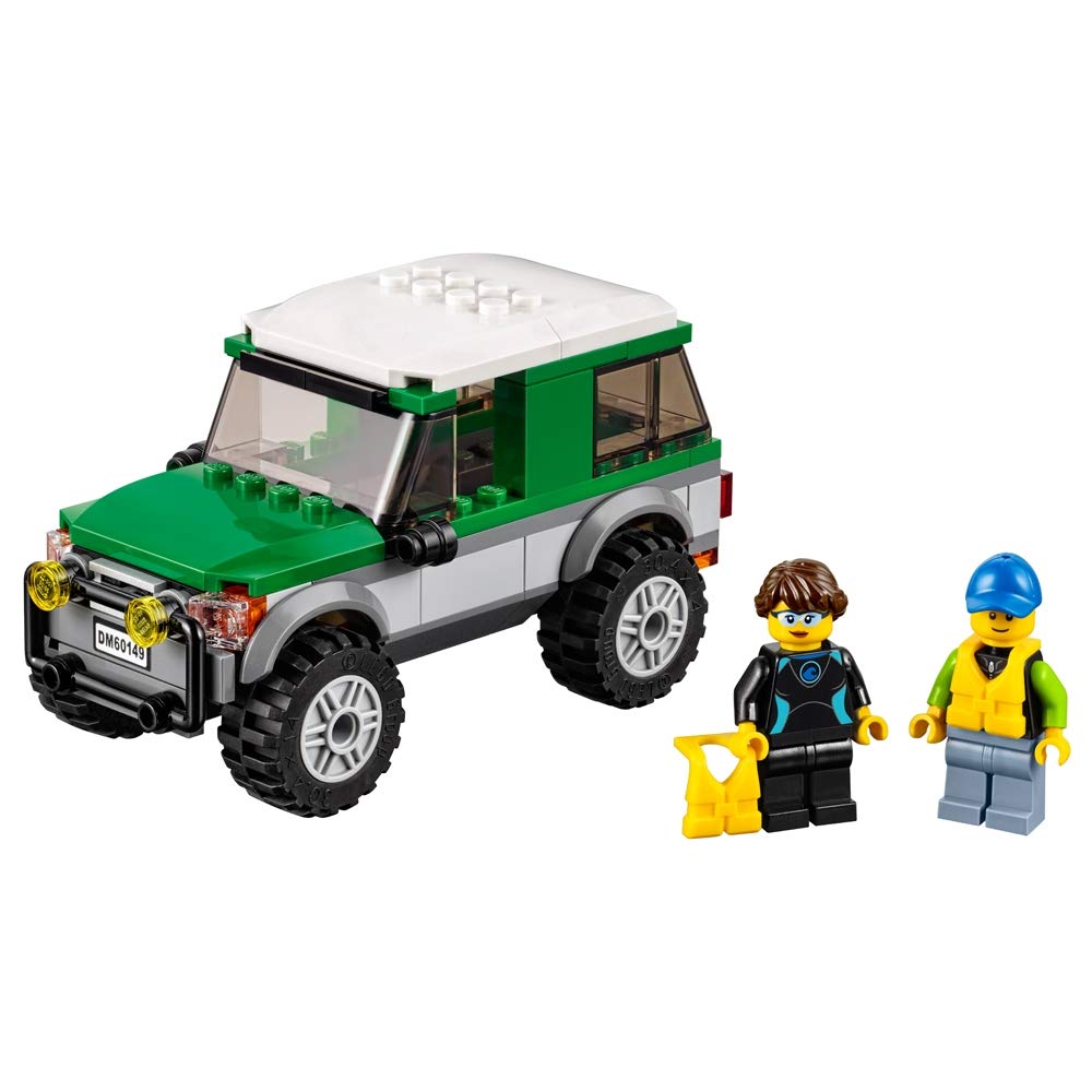 LEGO City Great Vehicles 4x4 with Catamaran 60149 Building Kit