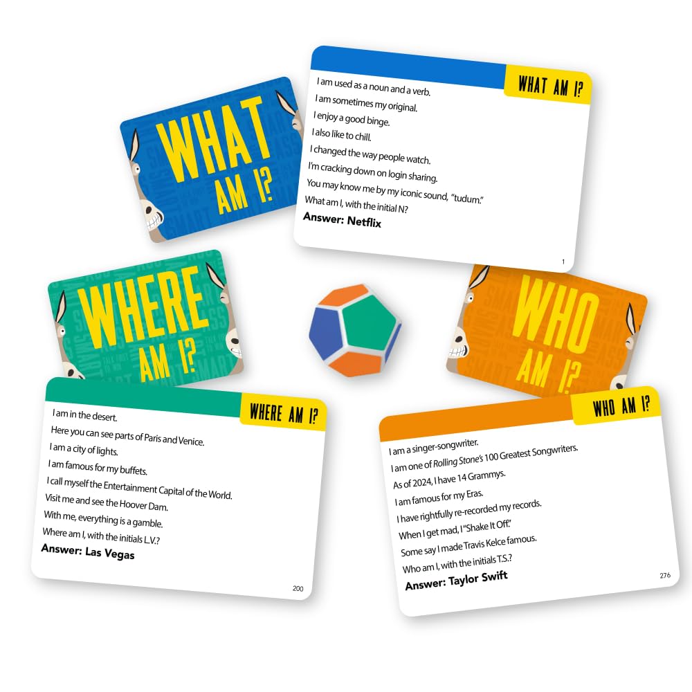 University Games, Smart A Trivia,The Ultimate Who, What, Where Party Game, for Families and Adults Ages 12 and Up and 2 to 6 Players