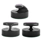 Air Hockey Pushers and Air Hockey Pucks,2PCS Striker with 4PCS plastic Pucks and 2PCS Striker holders