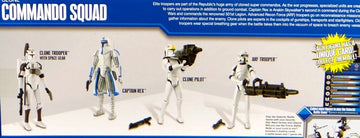 Star Wars Clone Wars Exclusive Set Commando Squad