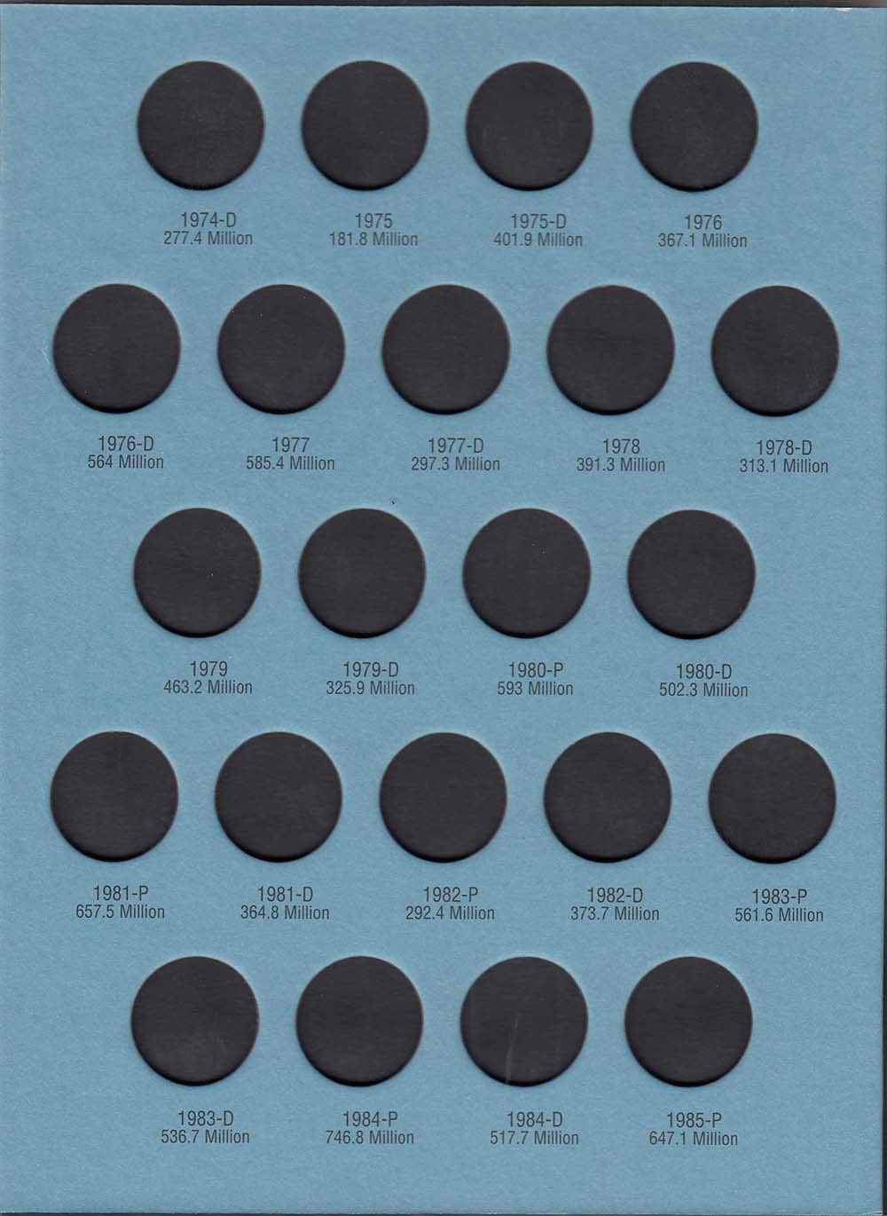 Whitman U.S. Jefferson Nickel Coin Folder 1962-1995 Volume 2 #9039