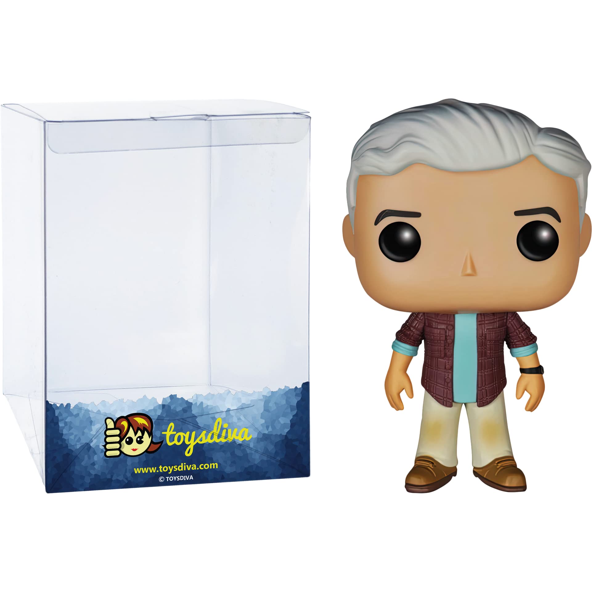 Funko Frank Walker: P o p ! Vinyl Figurine Bundle with 1 Compatible 'ToysDiva' Graphic Protector (141-05300 - B)