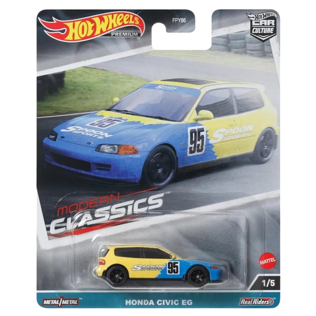 Hot Wheels Car Culture 2023 Modern Classics Complete Set of 5 Diecast Vehicles from FPY86-959E Release Bundle