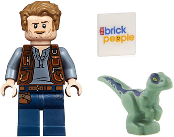 LEGO Jurassic World Fallen Kingdom - Owen Grady and Blue from Set 10757