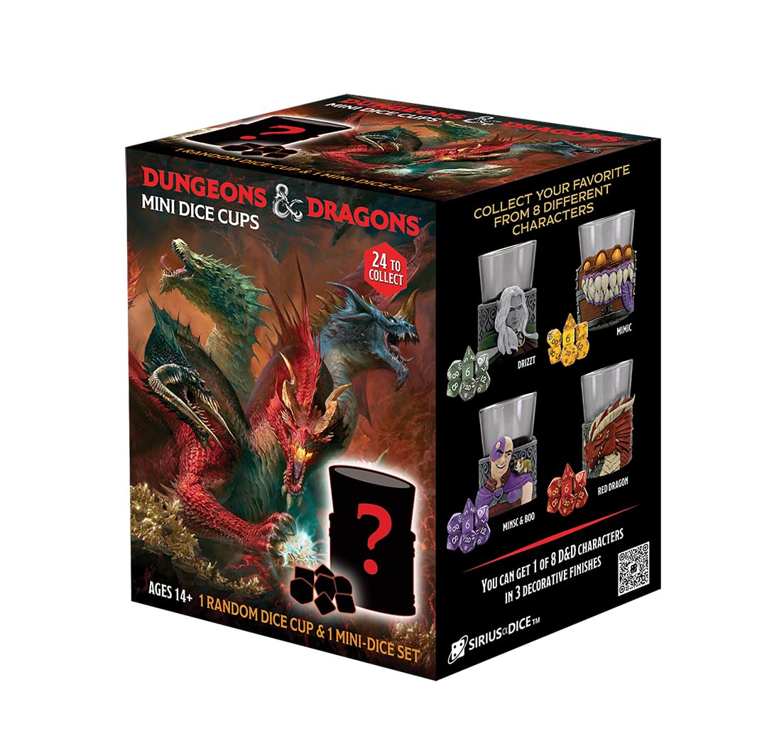 Dungeons & Dragons: Mini Dice Cups