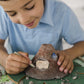 MindWare Dig It Up! Bubbling Discovery: Prehistoric Volcano Fossil Dig Kit - Make the Volcano Erupt and Then Excavate 7 Artifacts - Educational
