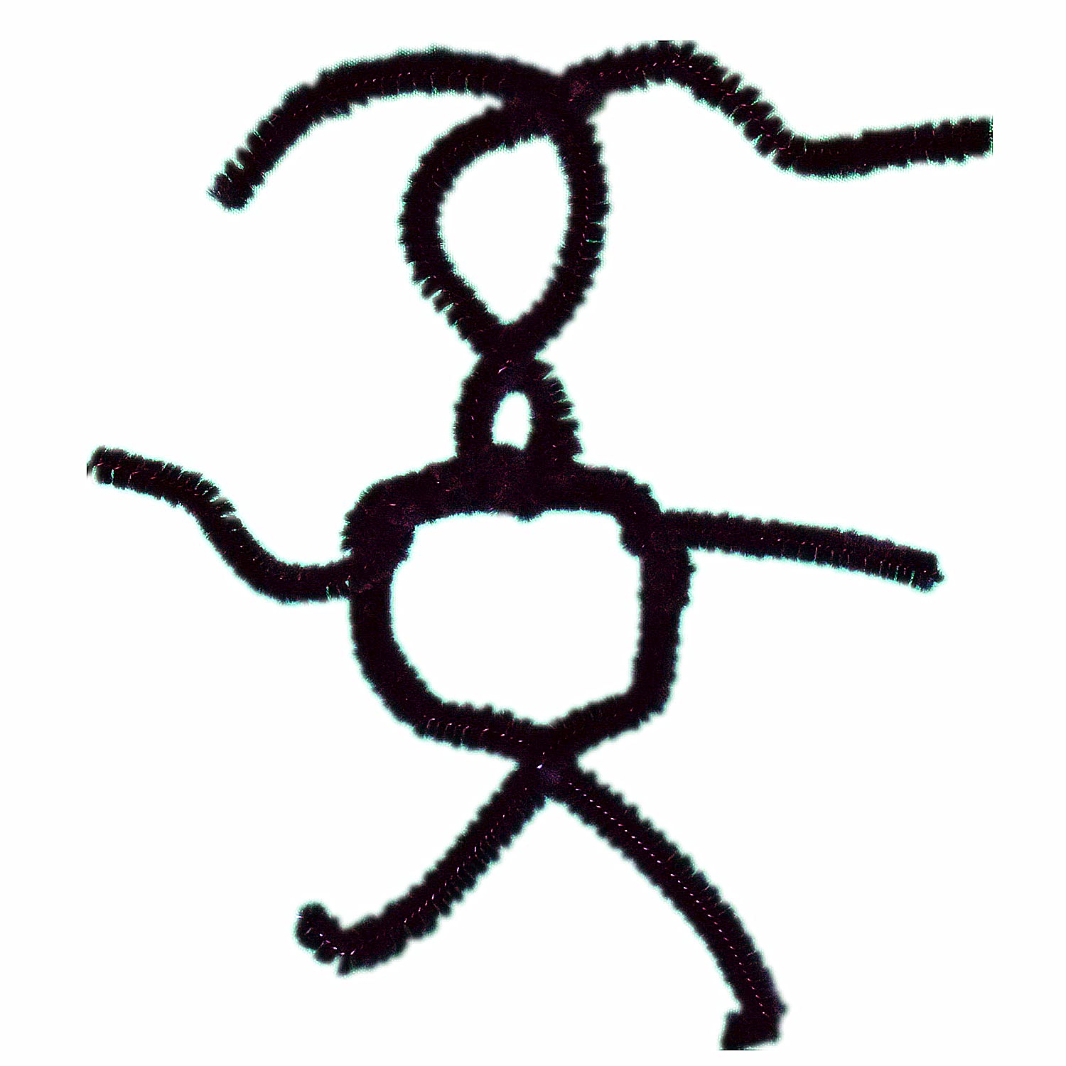 Black Pipe Cleaners (500 Pack) Chenille Stems for DIY Art Decorations Creative Craft (6 mm x 12 Inch)