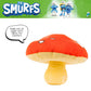 Franco Collectibles The Smurfs Mushroom Shroom Bedding Super Soft Cozy Decorative Cuddle Pillow, (Officially Licensed Product)